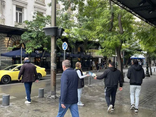 Δράσεις ΓΣΕΕ στην Ομόνοια