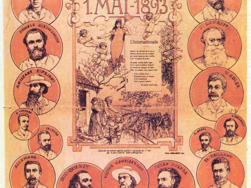 Εργατική Πρωτομαγιά - 1893 - Αφίσα