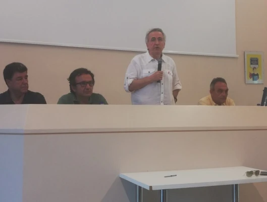 Η ΓΣΕΕ ΣΤΑ ΝΑΥΠΗΓΕΙΑ ΣΚΑΡΑΜΑΓΚΑ ΚΑΙ ΣΤΗ ΧΑΛΥΒΟΥΡΓΙΚΗ